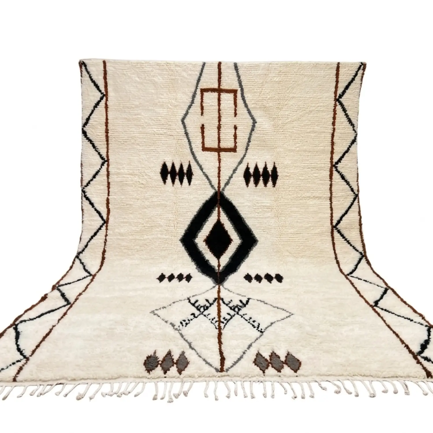 Tapis Beni Ourain personnalisé - Tapis marocain - Tapis marocain